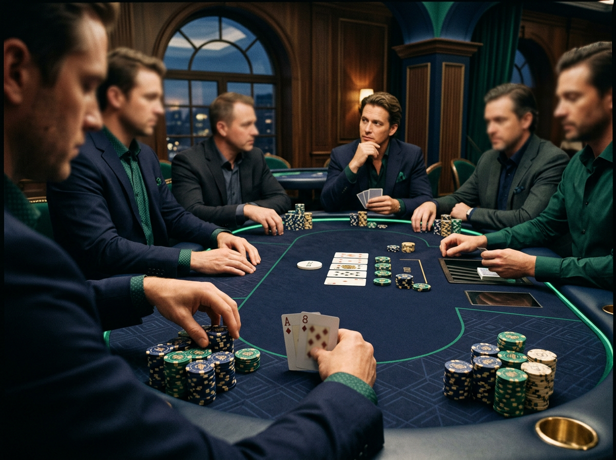 Poker: membaca aturan, posisi, dan batas diri